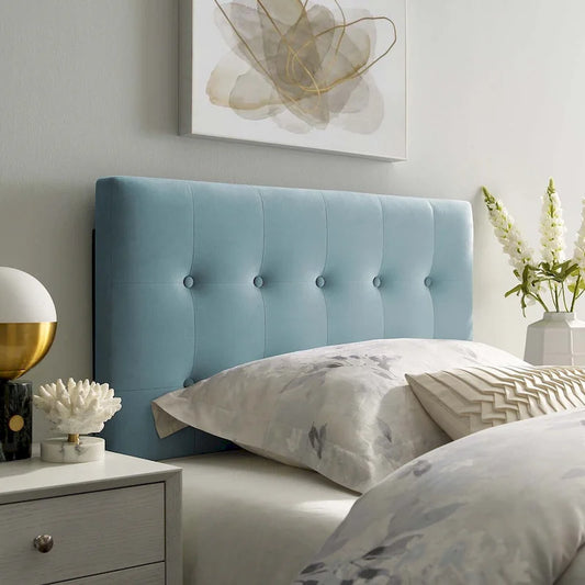 Emily Twin Tufted Performance Velvet Headboard